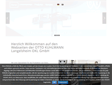 Tablet Screenshot of okl-gmbh.de